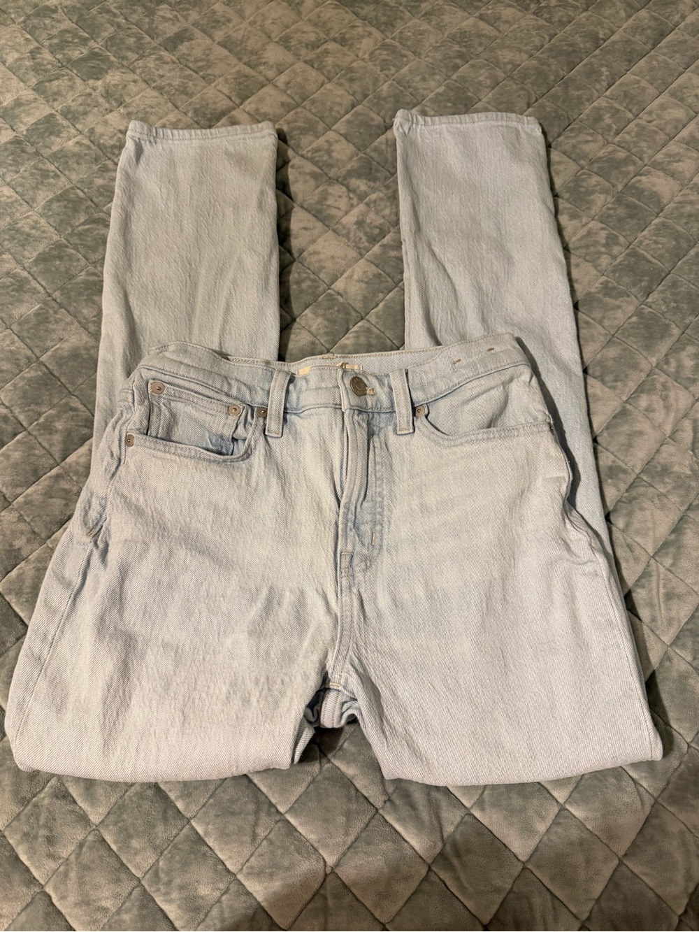 Madewell Light Wash High-Rise Skinny Jeans - size 25